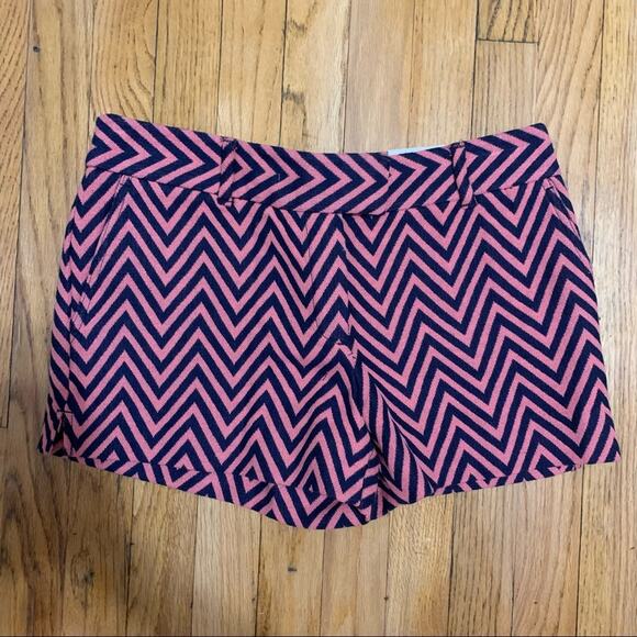 Loft petite chevron print riviera shorts - Picture 2 of 10